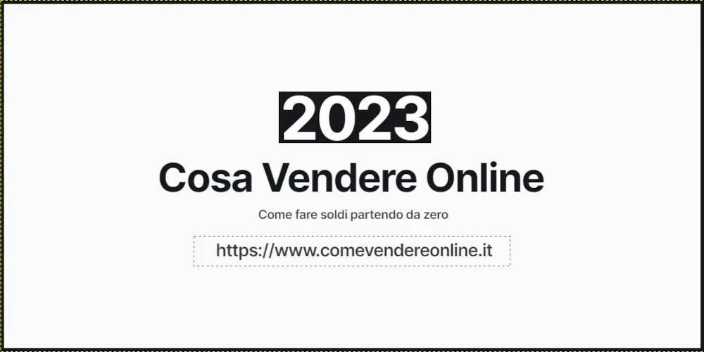 Gli articoli più venduti su : cosa vendere online in questo